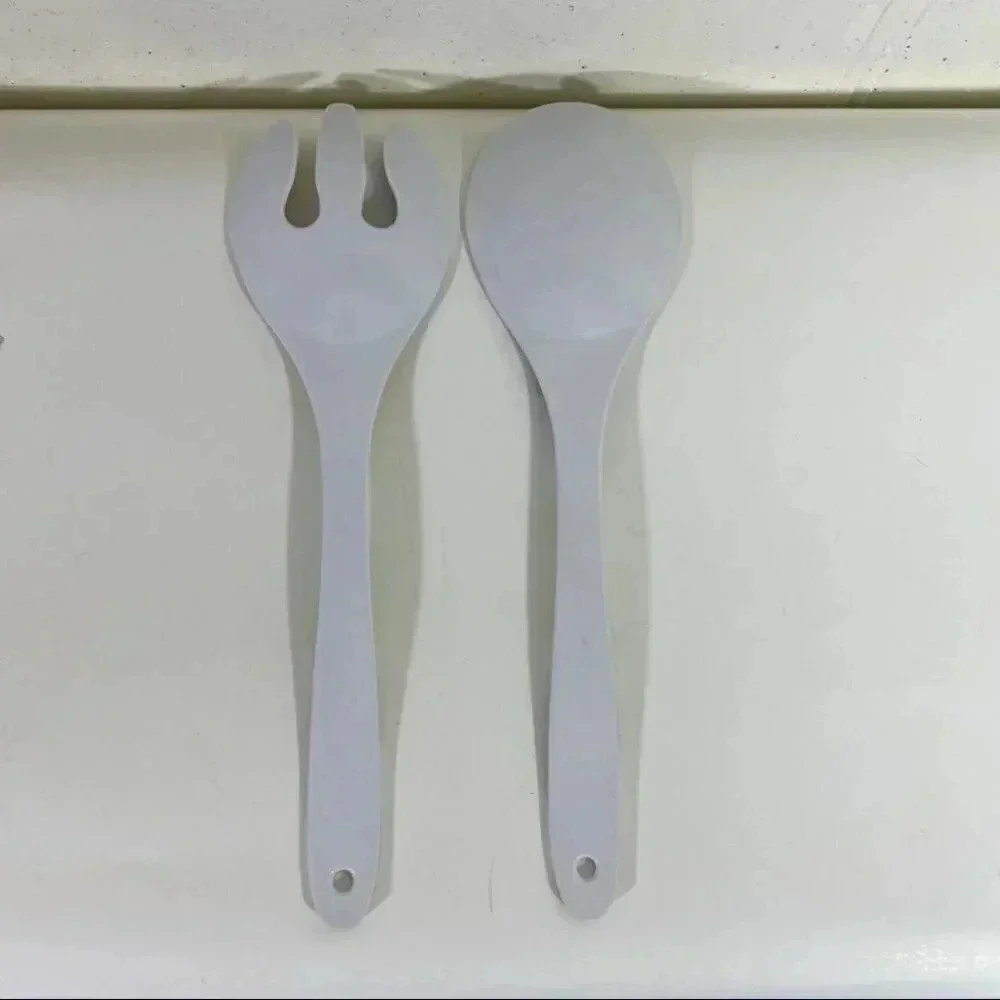 Colorful Floral salad‎ servers